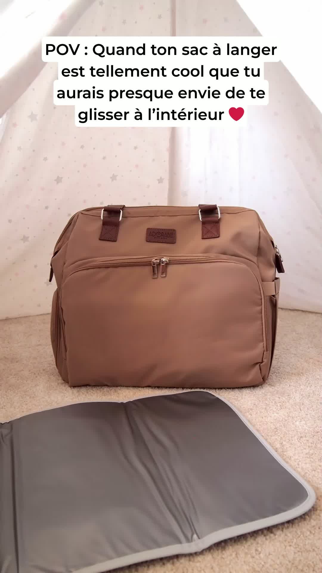 Sac à langer Double Usage