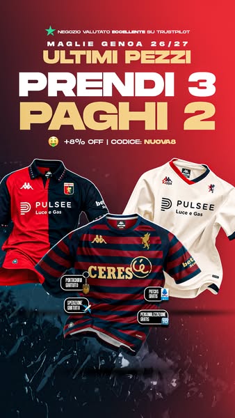 PRENDI 3, PAGHI 2 — più un 8% di sconto extra con il codice NOUVA8