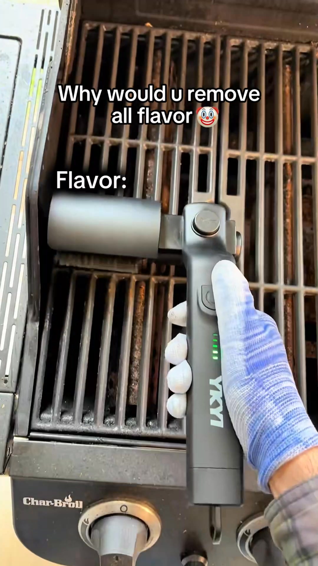 That's not flavor. It's rancid grease.