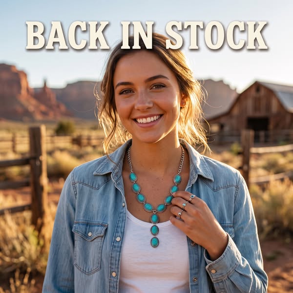 Turquoise Fall Necklace