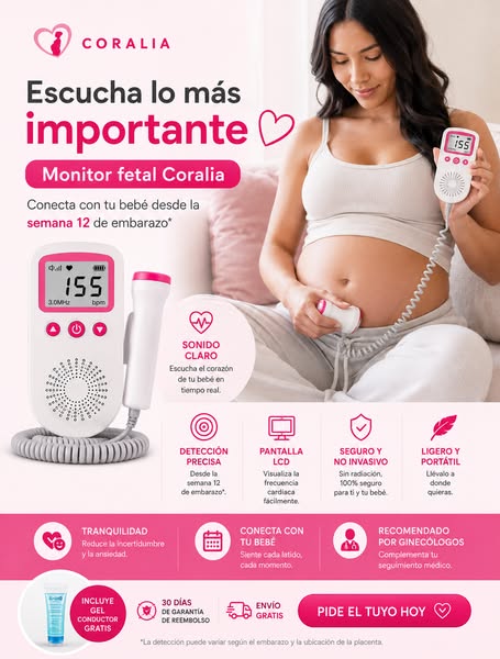 Escucha el latido de tu bebé
