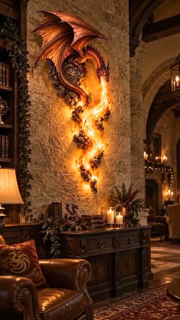 Der Drache erwacht – Deine Wand wird zur Legende