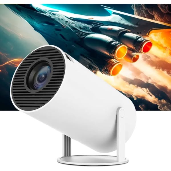 Proyector inteligente portátil 1080P con WiFi y Android 11