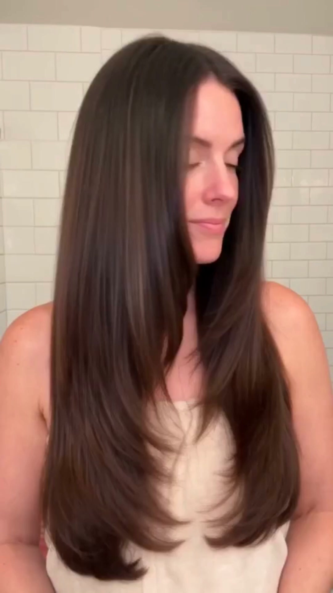 Your At-Home Glossy Hair Routine