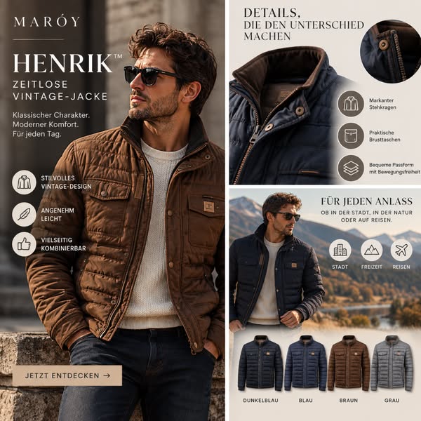 Henrik™ | Stilvoll durch den Herbst