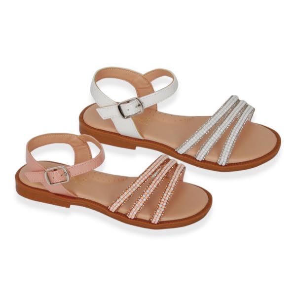 Sandalias niña con brillantes. Sandalias baratas. Sandalia niña