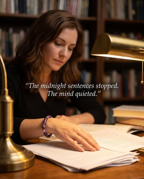 My Friend Looked At The Purple Bracelet On My Wrist And Said One Sentence That Changed How I Sleep.