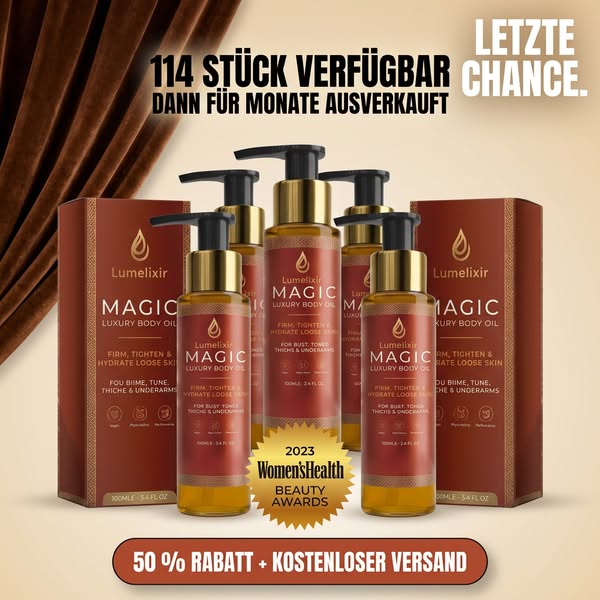 „Die Haut sieht sofort straffer und fester aus.“