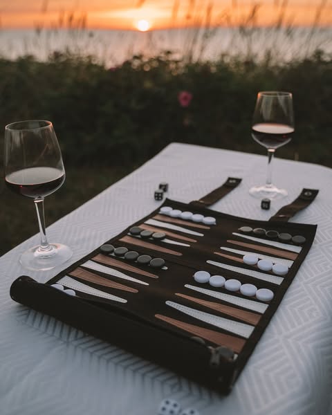 Rejsevenligt backgammon!