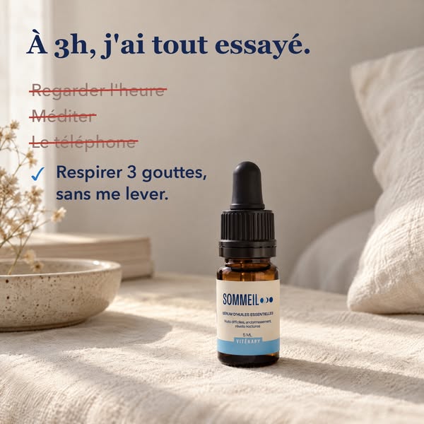 Se retourner dans le lit ne calme pas une tête qui cogite
