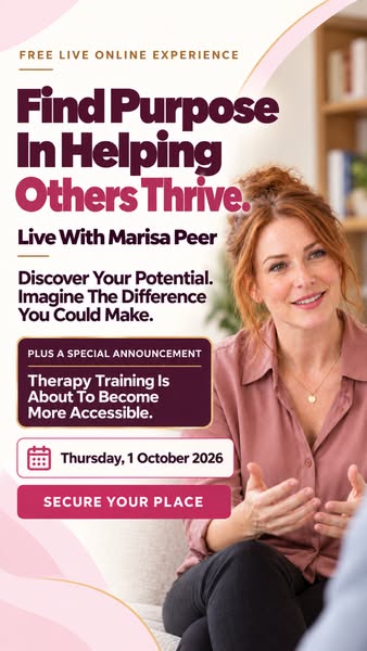 A Free Live Experience With Marisa Peer