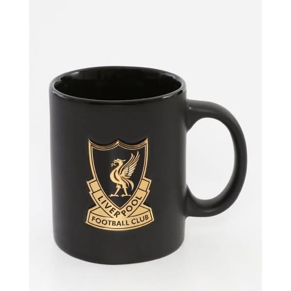 Liverpool Mugg Crest - Svart/Guld
