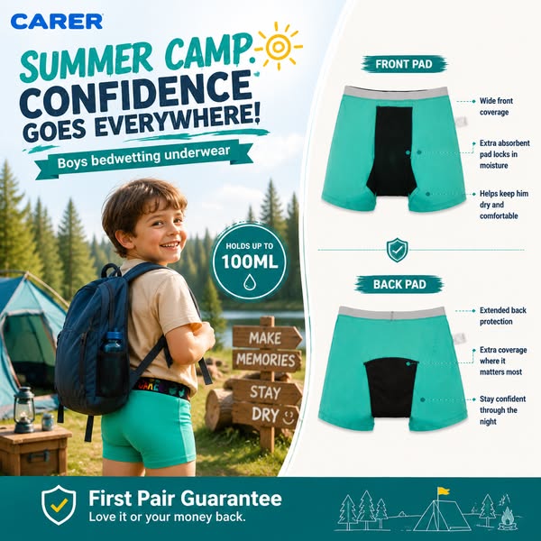boys bedwetting underwear