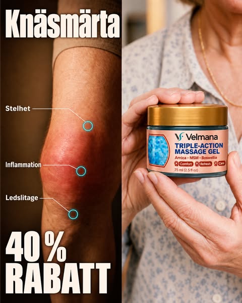 Lindring för trötta och stela leder