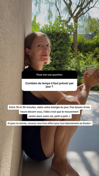 10 à 30 minutes par jour pour un corps sculpté