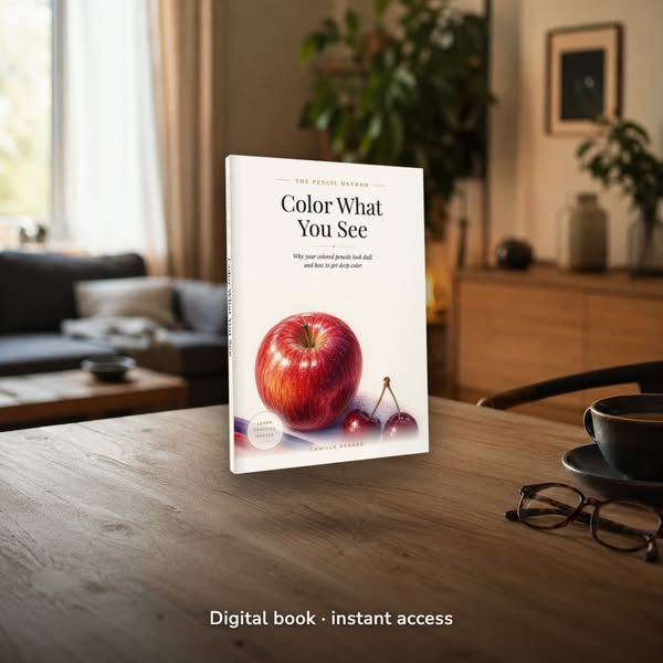A book you keep open while you draw
