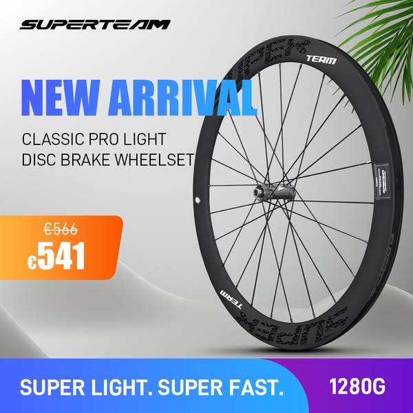Classic PRO Light D28-50 Carbon Wheelset DISC Brake
