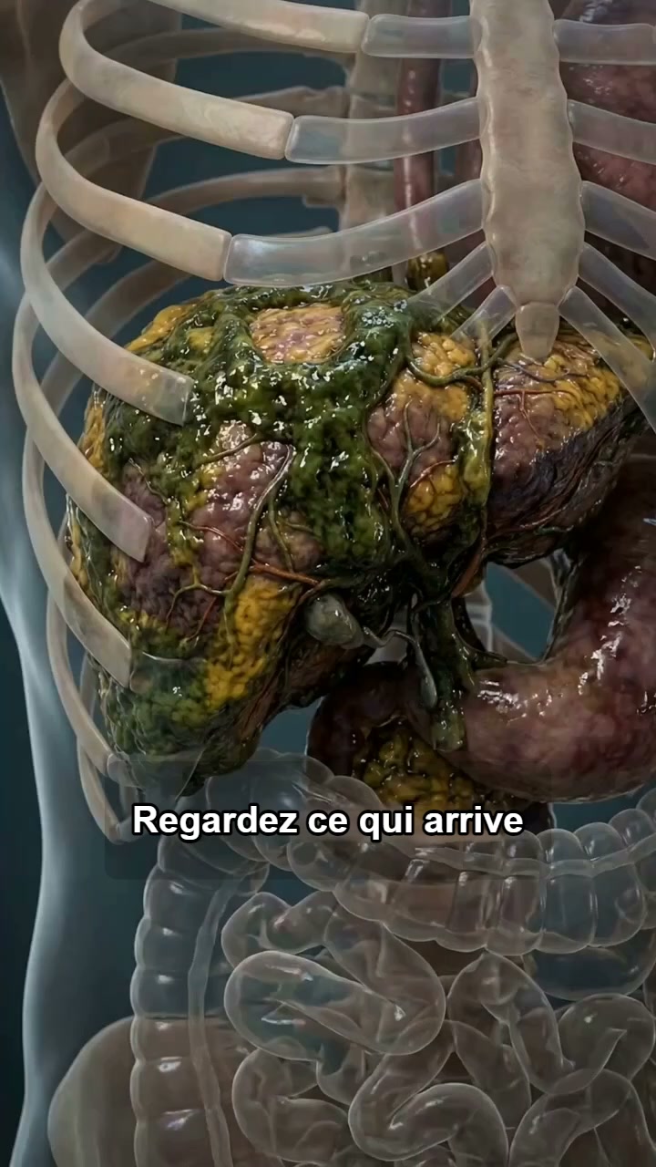 Votre foie est en train de se noyer