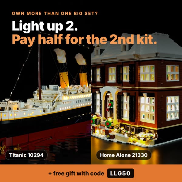 Light Up 2 Sets, Pay Half For The 2nd Kit. Shop Now
