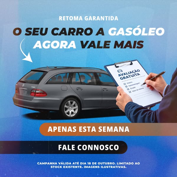 O Seu Carro a Gasóleo Vale Mais!