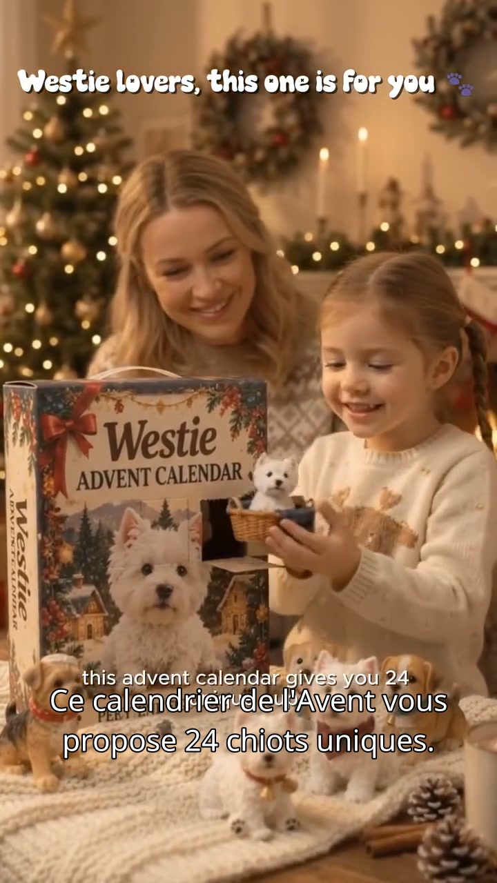 24 jours de douceur avec les adorables Westies