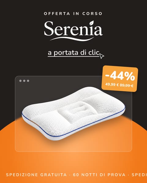 Serenia • Il Cuscino Posturale per Bambini