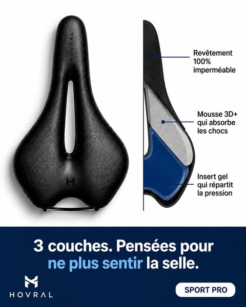 La selle qu'on ne sent plus