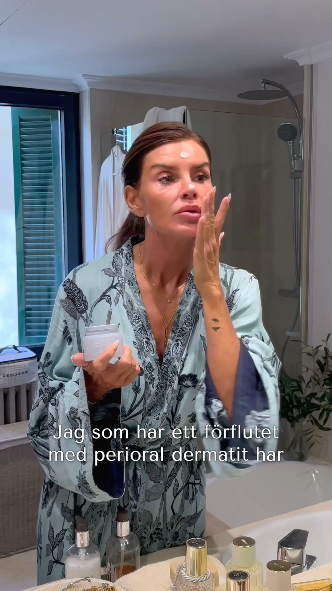 Lugn för känslig hud, barriär som håller
