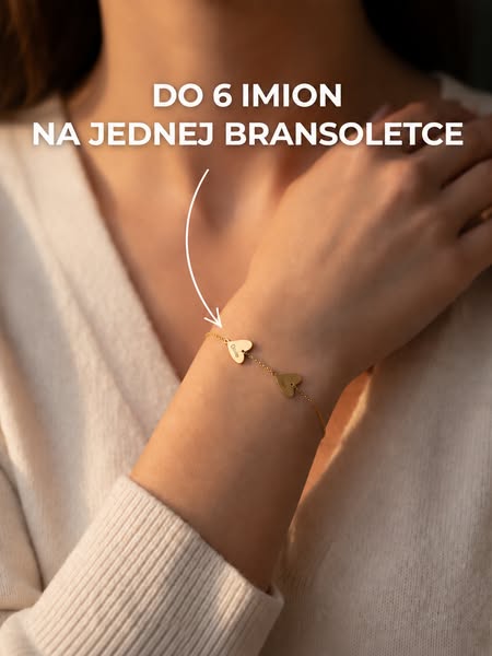 50% na personalizowaną biżuterię