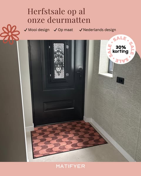 Op maat gemaakte deurmatten!