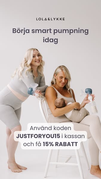 För mammor – 15% rabatt med koden JUSTFORYOU15