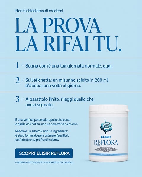 [STOP] al Gonfiore Addominale: scopri Elisir Reflora