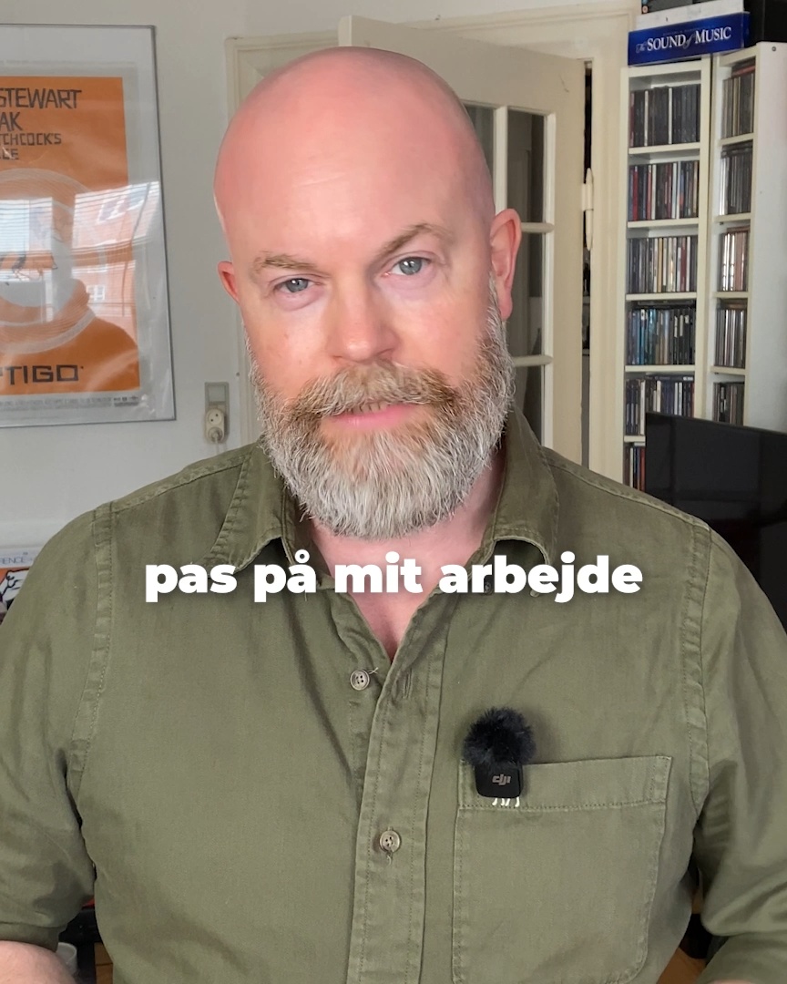 Pas på den krop, der bærer det hele