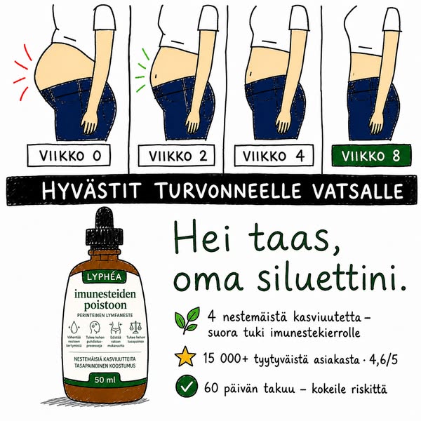 Kyllästynyt siihen, ettet enää tunnista itseäsi peilistä.