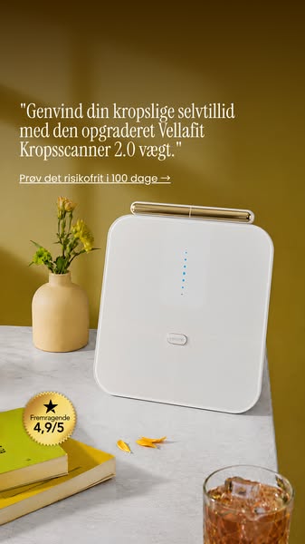 Vellafit Kropsscanner 2.0 er landet