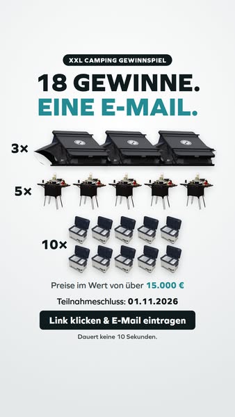 XXL Dachzelt Gewinnspiel!