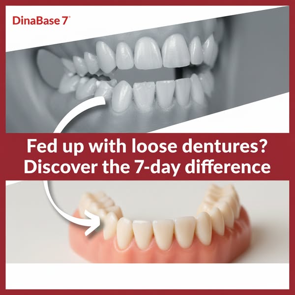 Say Goodbye to Loose Dentures – Feel the 7-Day Difference