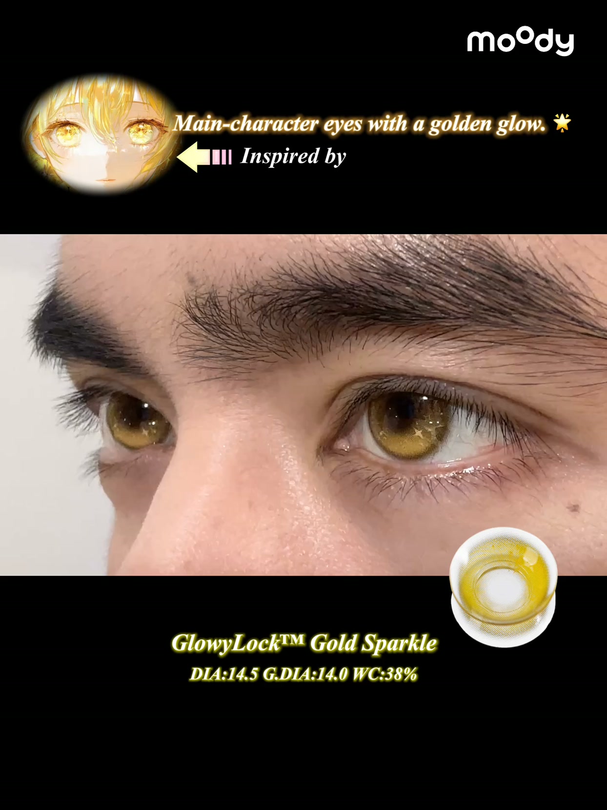 Stellar Golden Eye Detail