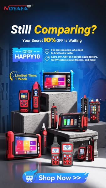 Noyafa Secret Coupon - 10% OFF Cable Tester Products