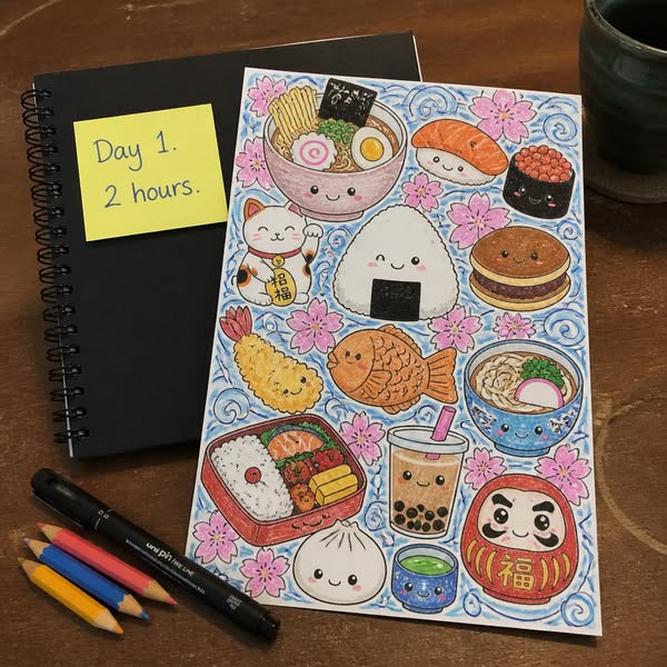 Learn The Art Of Japanese Kawaii Doodling