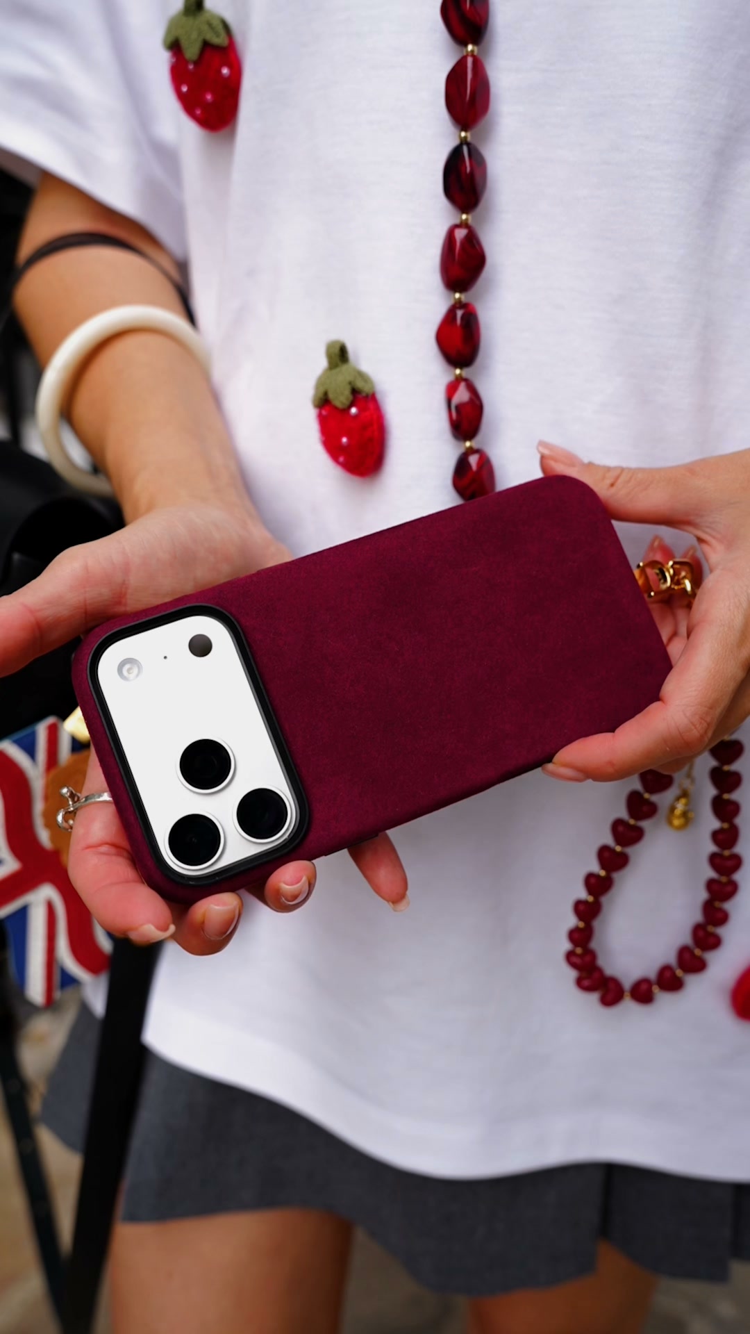 The Strawberry Tee, the Poodle Charm, Your Own Outfit