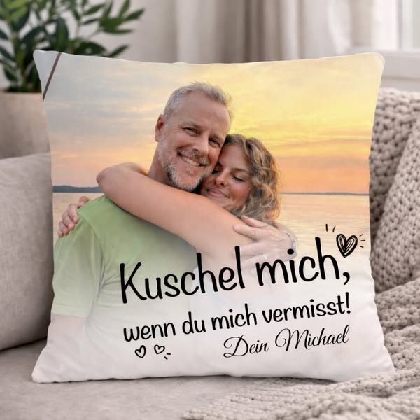 Verschenke ein individuell gestaltetes Kissen