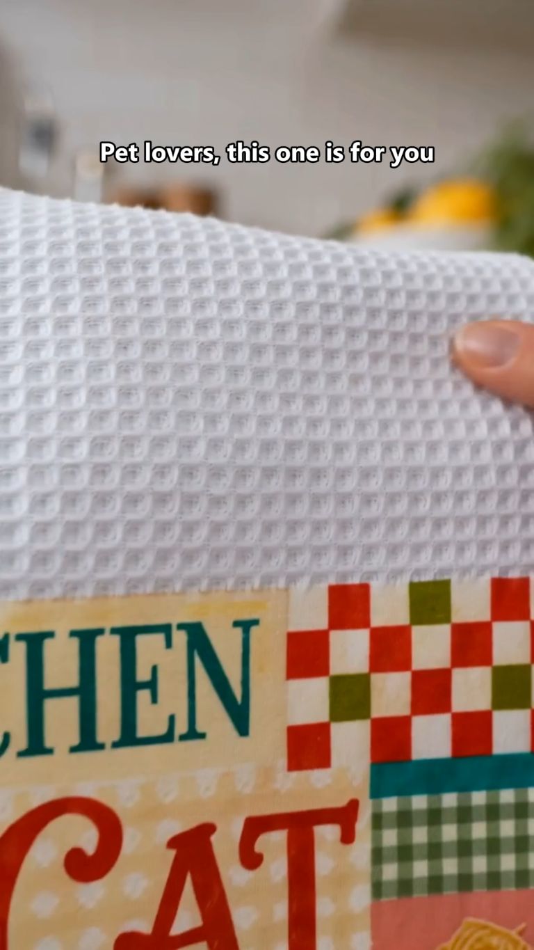 Add Your Pet's Name to This Towel