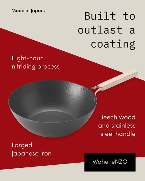 Works on gas, electric and induction