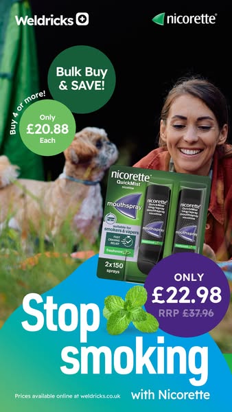 Shop Nicorette® at Weldricks