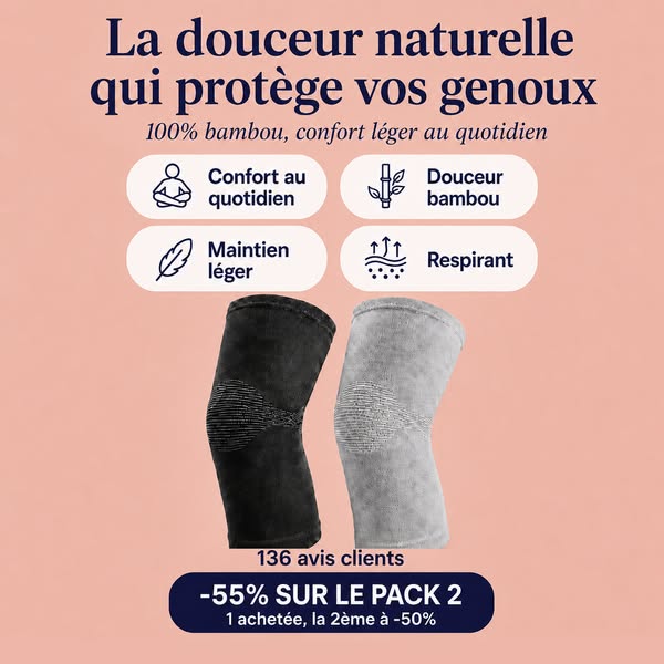 COMPRESSFLEX.COM
NOUVEAU : le confort dont vos genoux ont besoin