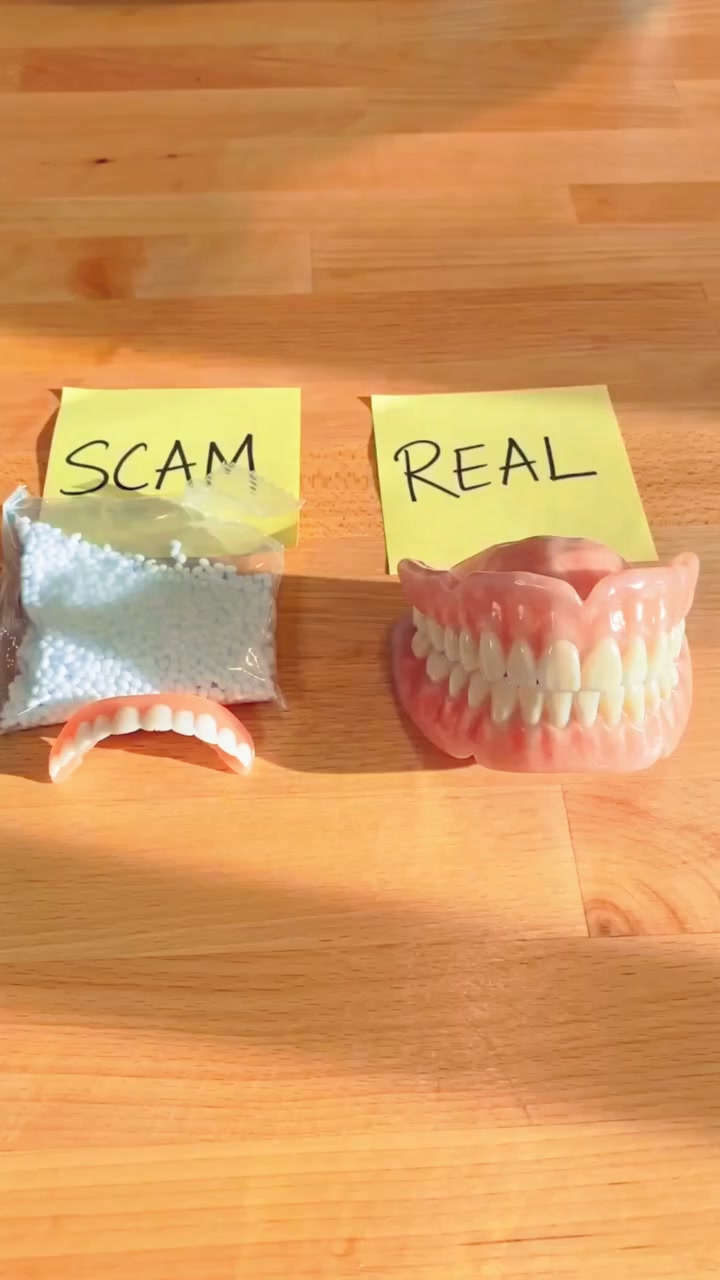 "Stop Wasting Money on Plastic Beads!" Here's the REAL Custom Denture Solution I Found Online