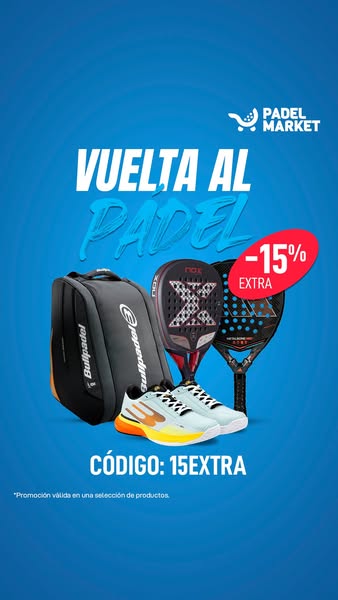 15% EXTRA con el código 15EXTRA