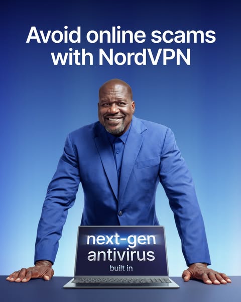Anúncio de NordVPN