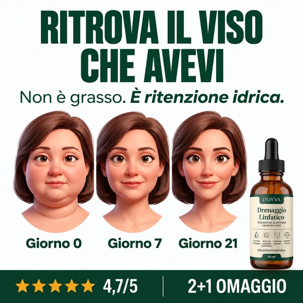 Non è grasso, è solo acqua.